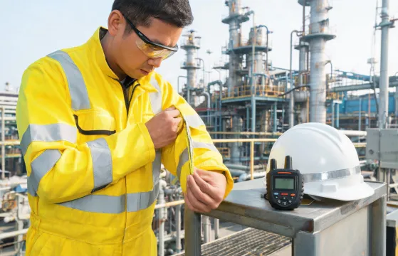 FR coverall inspection