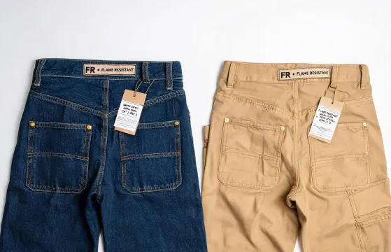 FR pants and jeans