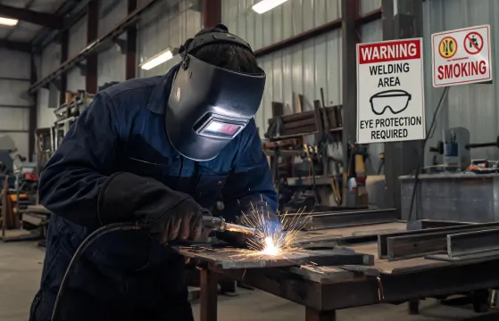Welding FR jacket