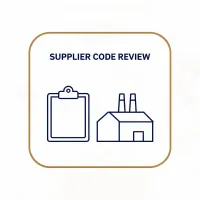 Supplier code badge